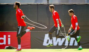 Goalkeeper Jumping Rope