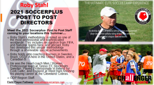 Soccer Coach Roby Stahl