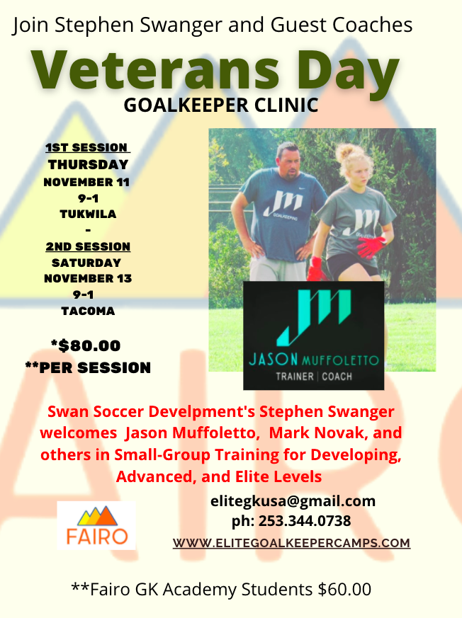 Goalkeeper Camps in Seattle