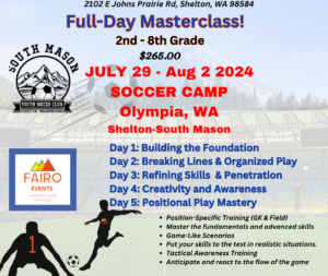 Soccer Camp in Olympia