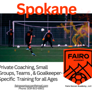 soccer camps, soccer training, soccer academy SPOKANE SOCCER