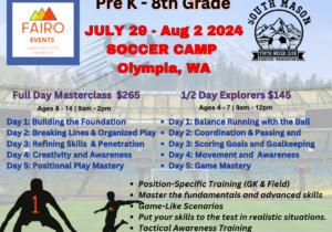 soccer camp and goalkeeper camps in Olympia